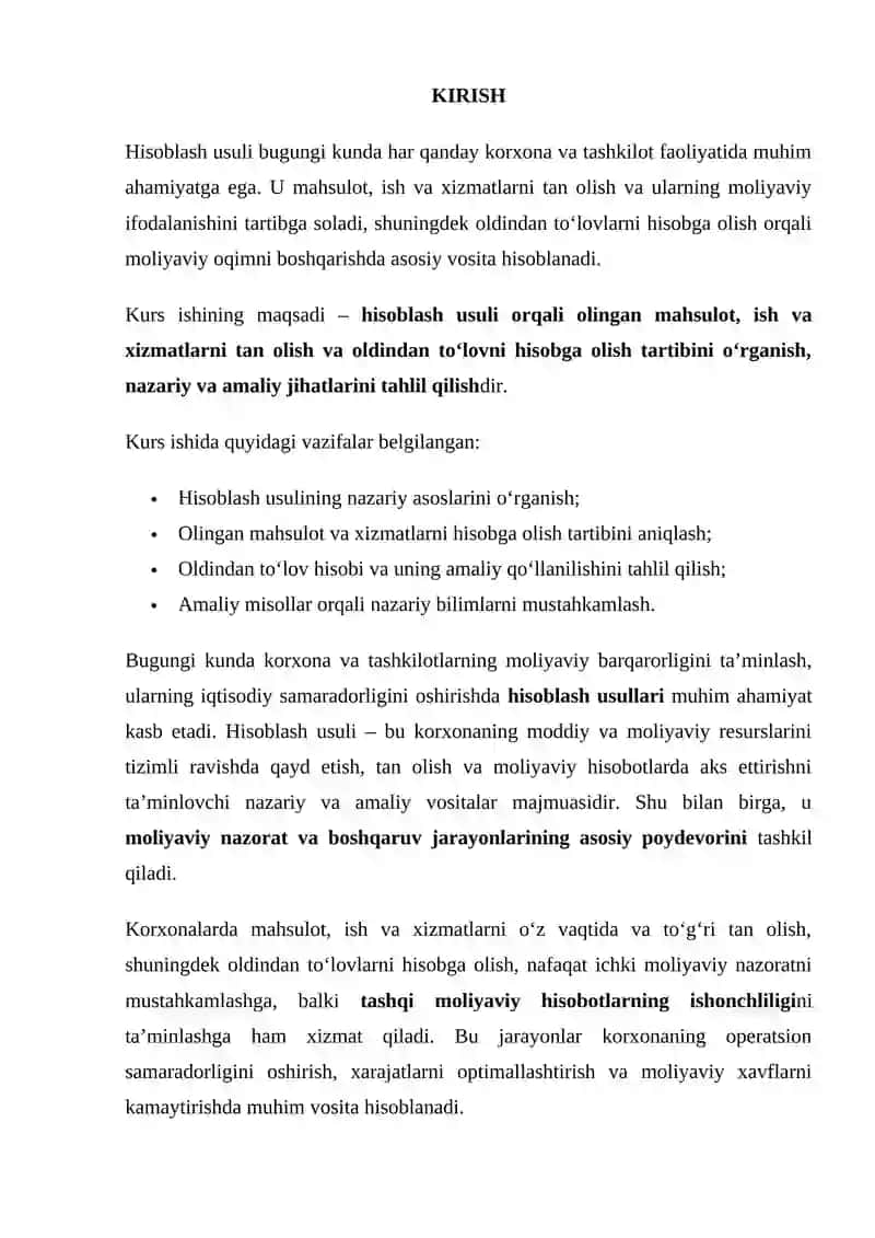 Hisoblash usuli 2
