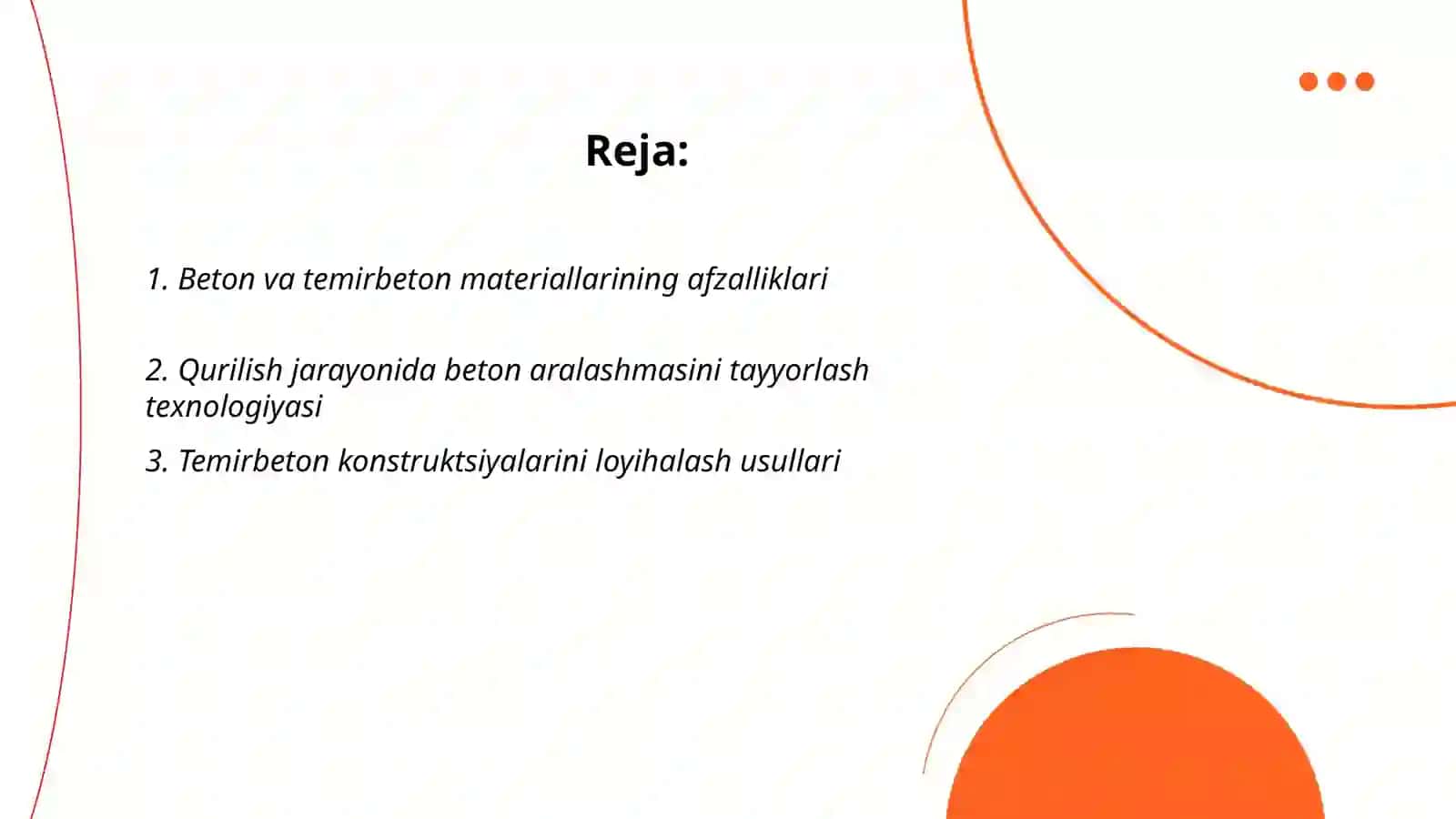 Beton va temirbeton materiallarining eksplutatsiyasi 2