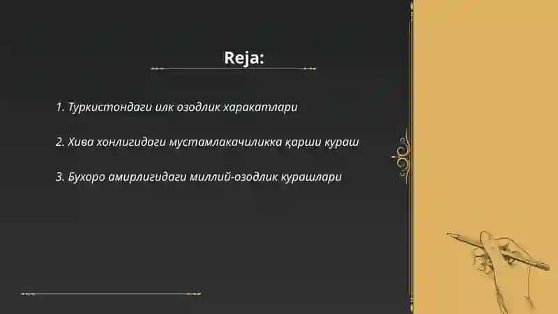 Чор Россияси мустамлакачилик зулмига қарши халқ харакатлари 2