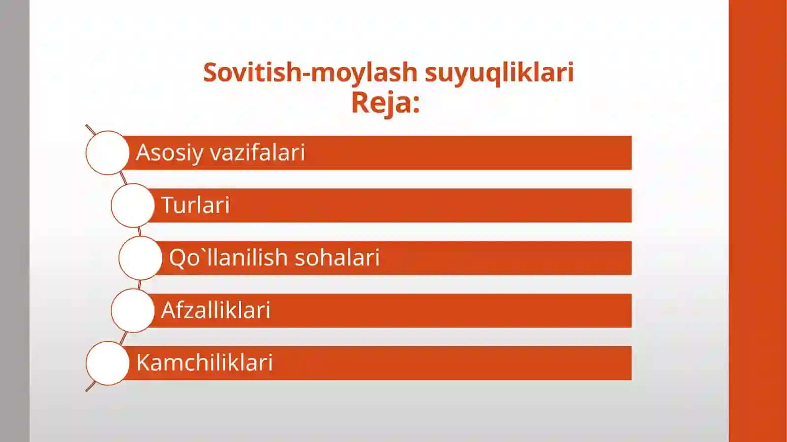 Kesish nazariyasi va kesuvchi asboblar fanidan TAQDIMOTI 2