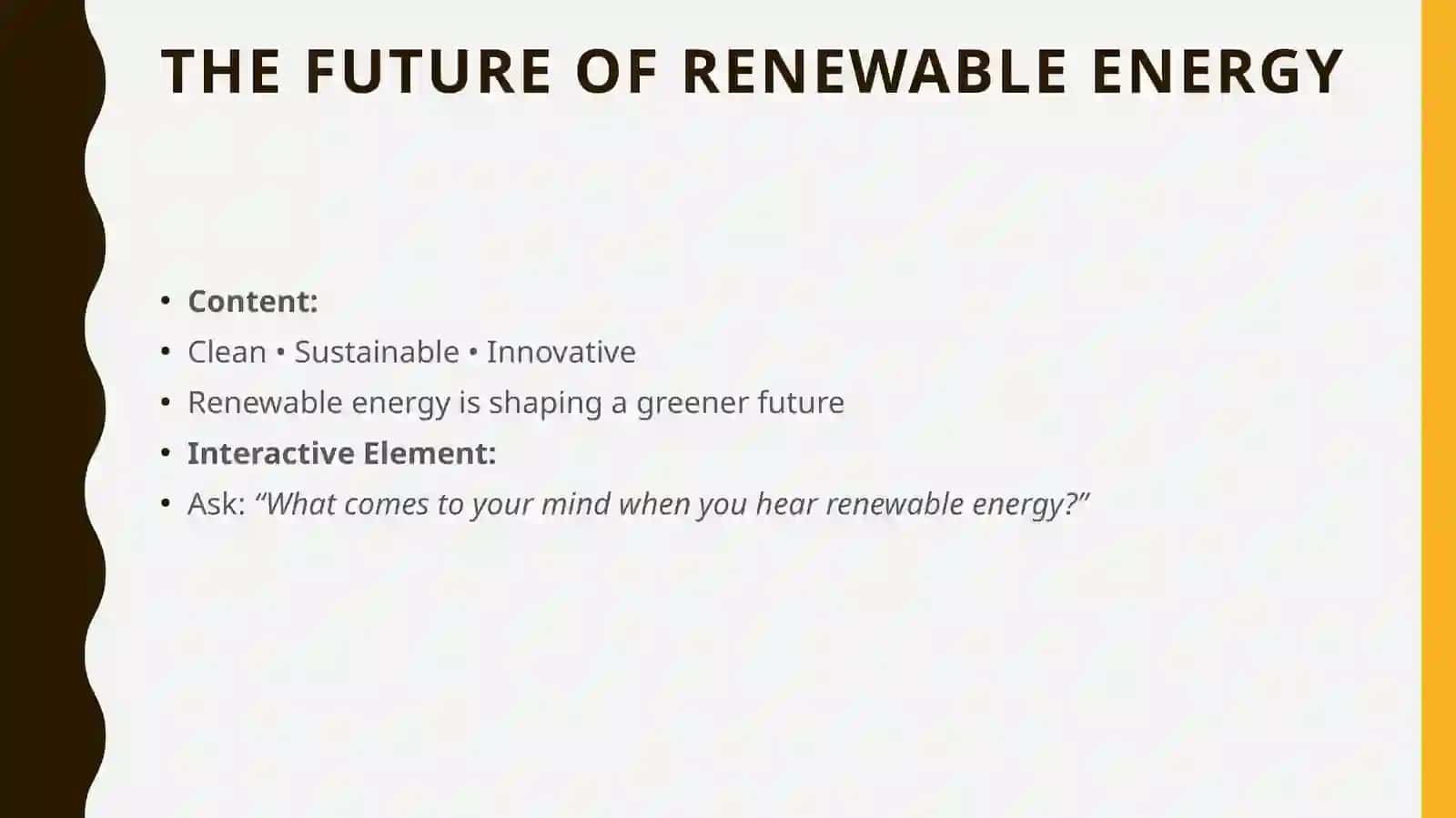 The Future of Renewable Energy Sources 2