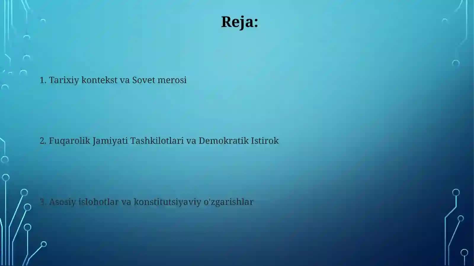 O'zbekistondemokratikfuqarolikjamiyatiasoslariningshakillanishi 2