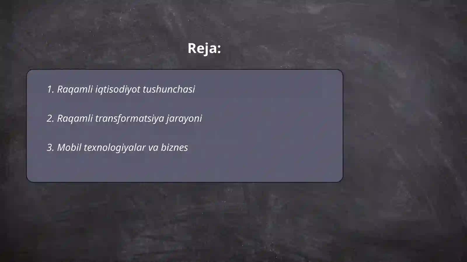Raqamli iqtisodiyotda biznesni boshqarishning xususiyatlari 2