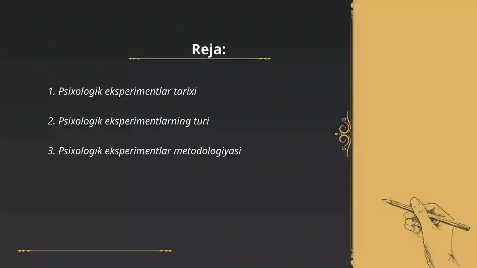 Psixologik eksperimentlar tarixi 2