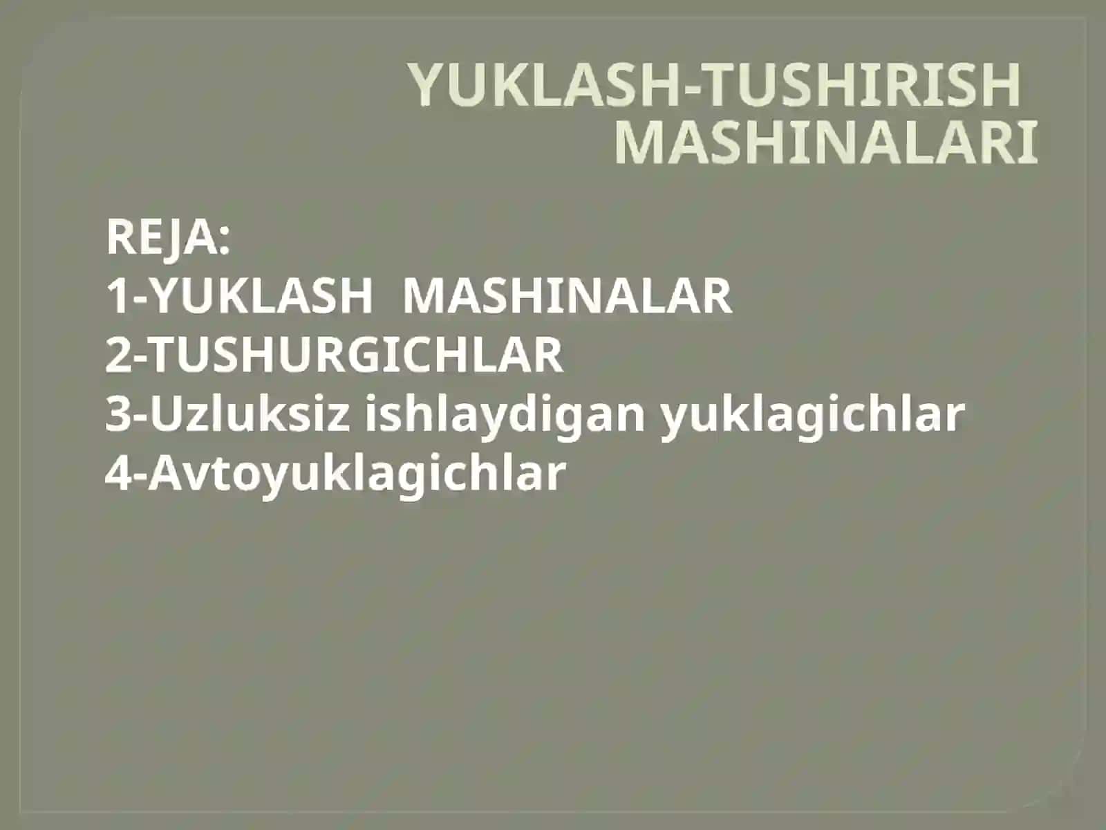 Qurilish mashinalari 2