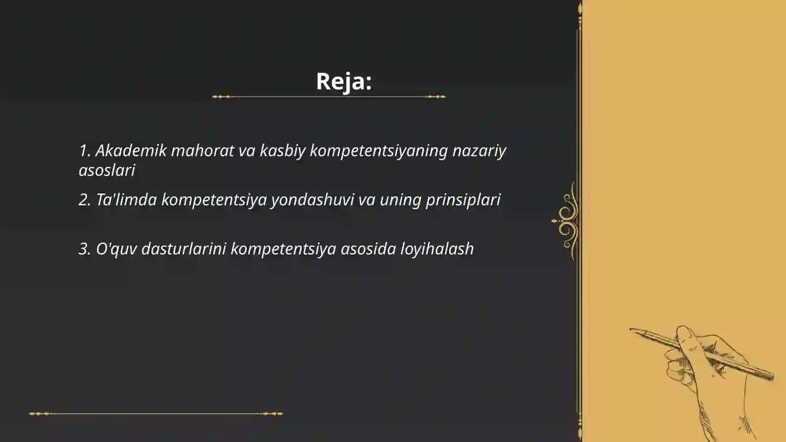 Akademik mahorat va kasbiy kompetentsiya 2