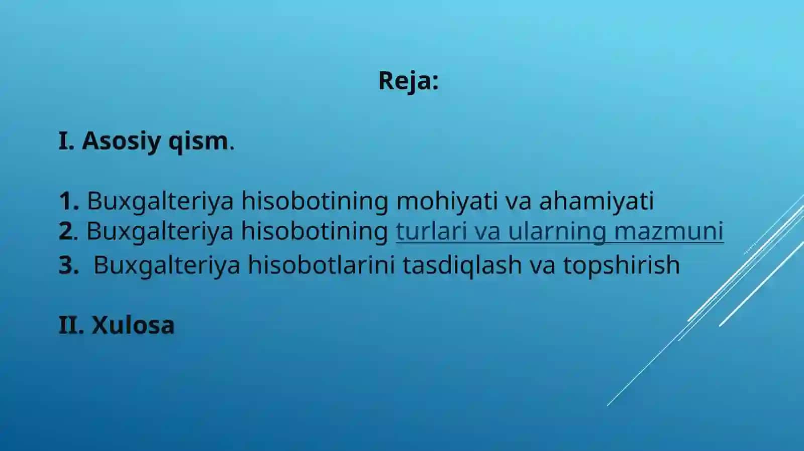 DAVLAT SEKTORI BUXGALTERIYA HISOBINI TASHKIL ETISHNING XUSUSIYATLARI 2
