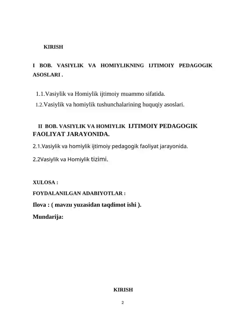 Vasiylik va Homiylik 2