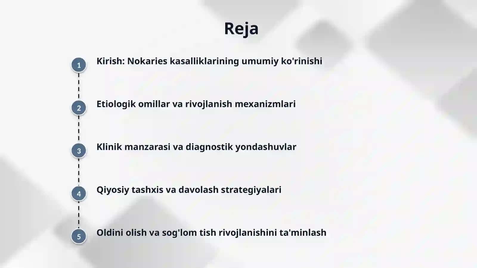 Tish chiqqunga qadar paydo boʻladigan nokaries kasalliklar. Etiologiya, patogenez va klinikasi. Tashxislash qiyosiy tashxislash va oldini olish 2