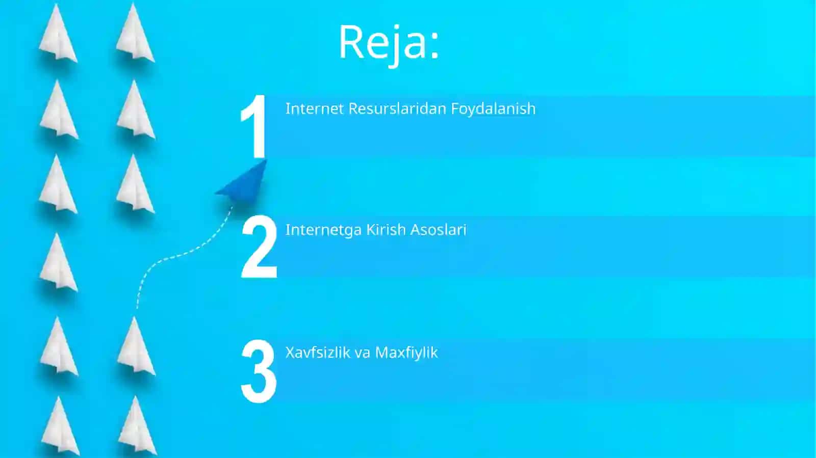 Internetda ishlash asoslari 2