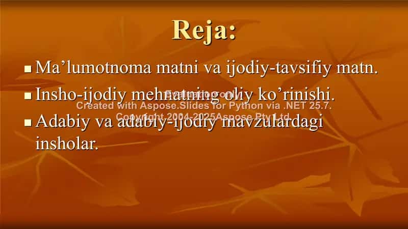 Esse va insho tushunchasi, uning tarkibi va tuzilishi 2