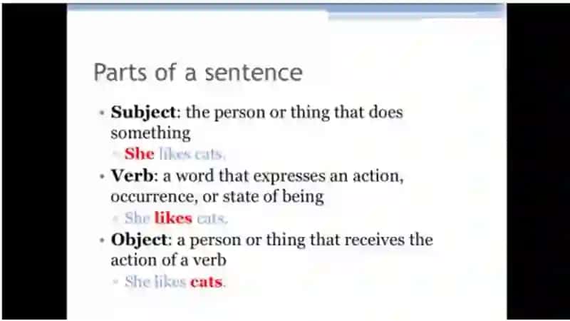 Parts ofspeech 2