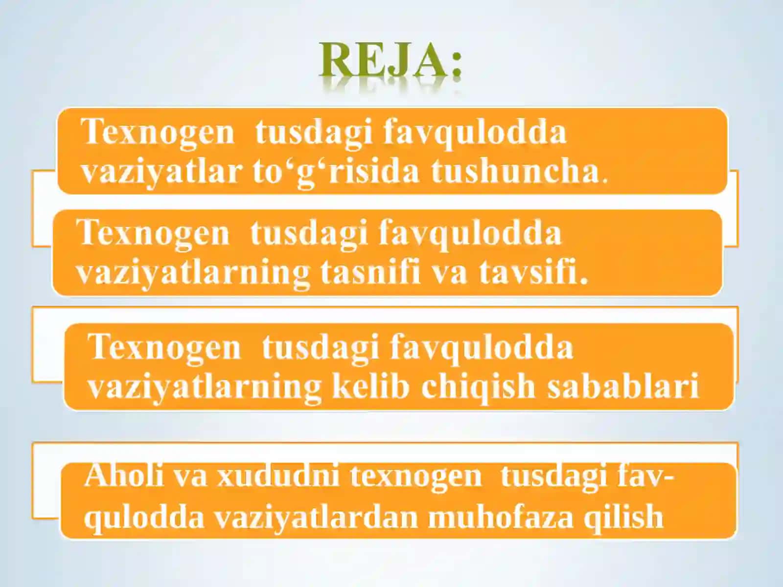 favqulodda vaziyatlar sharoitida aholini evakuatsiya qilish tadbirlari 2
