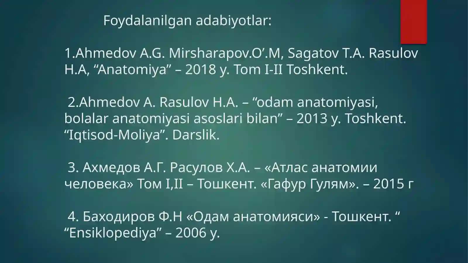 Mushaklar ishi va biomexanikasi. Lesgaft mushaklar toʻgʻrisida taʼlimoti 2