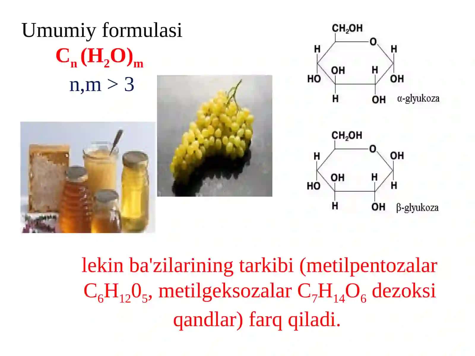 Uglevodlar haqida 2