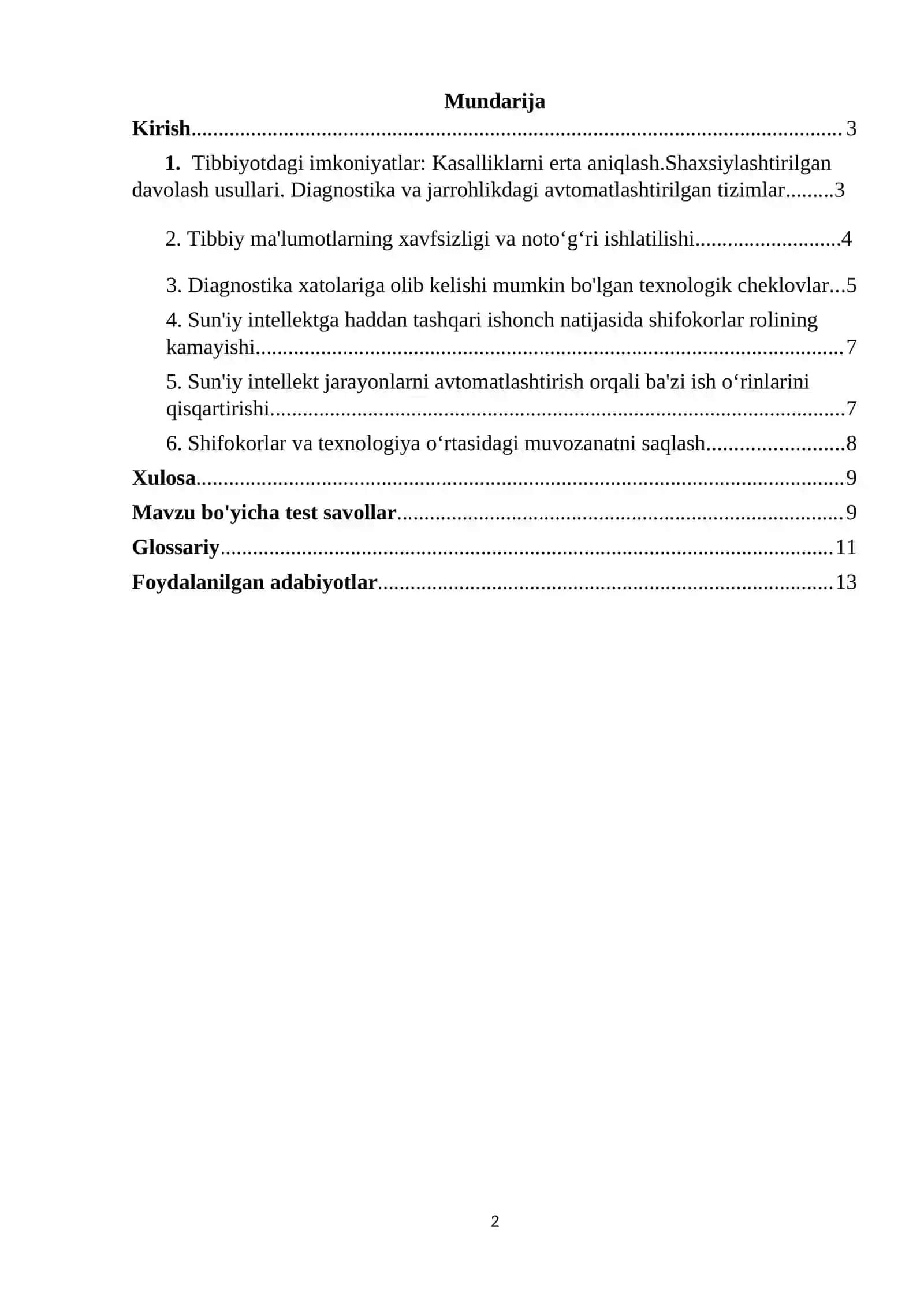 Sun`iy intilekt xavfi 2