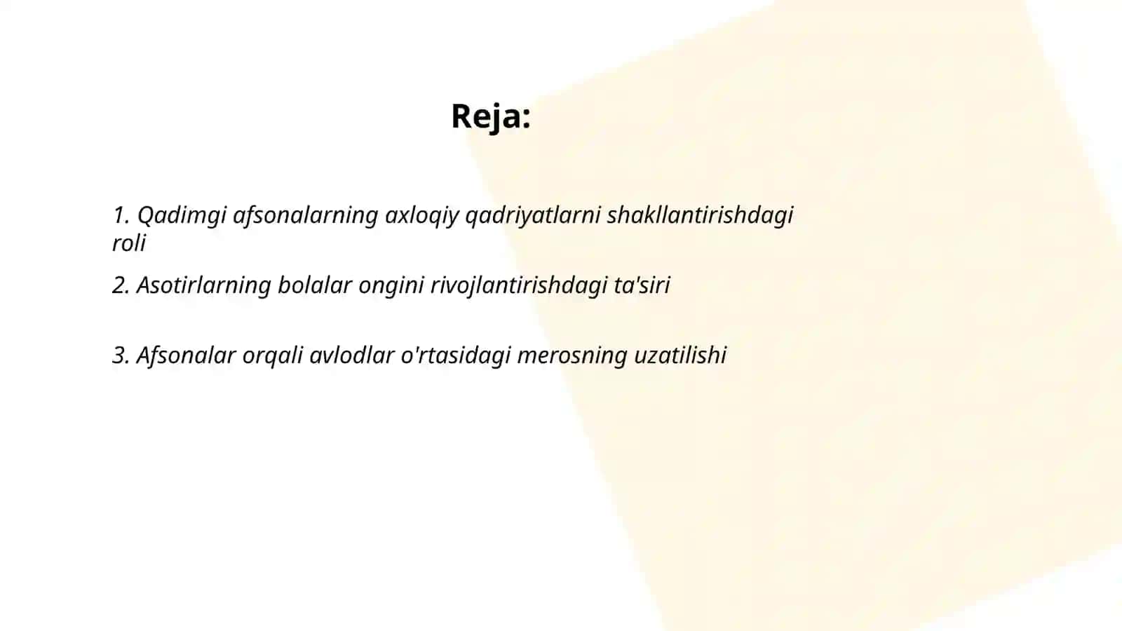 Qadimgi afsona va asotirlarning tarbiyaviy ahamiyati 2
