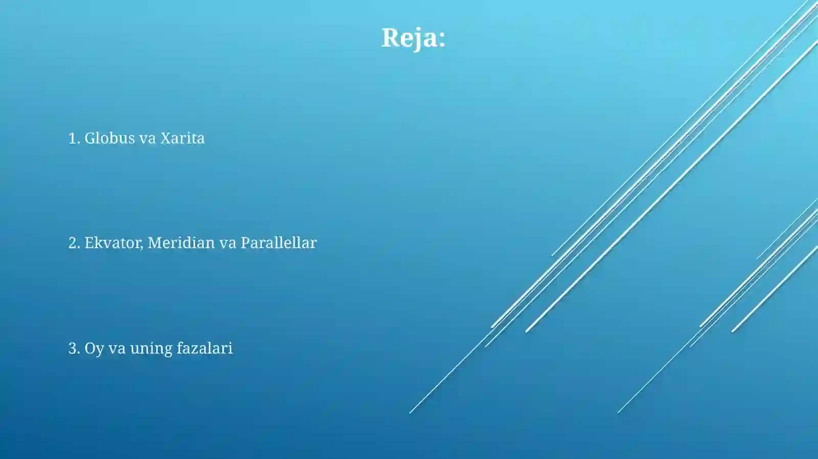 Globus va Xarita 2
