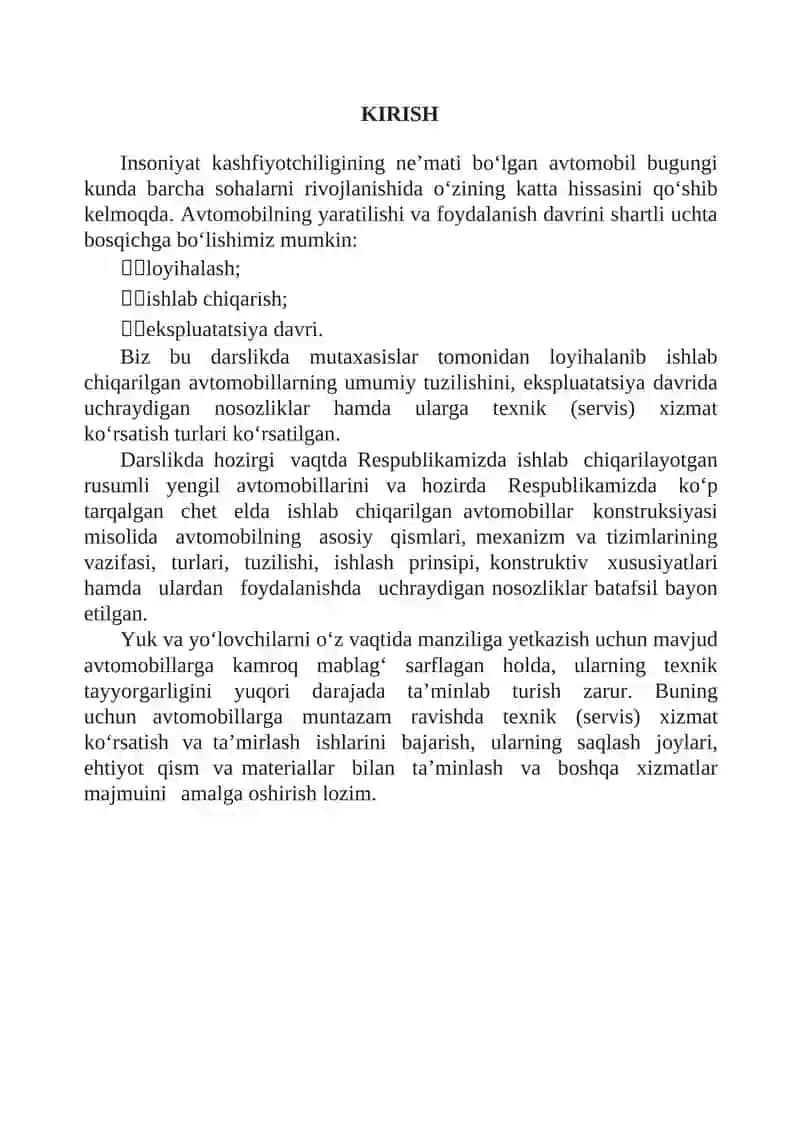 ZAMONAVIY AVTOMOBILLARNI 4-TAKTLI DVIGATELLARI 2