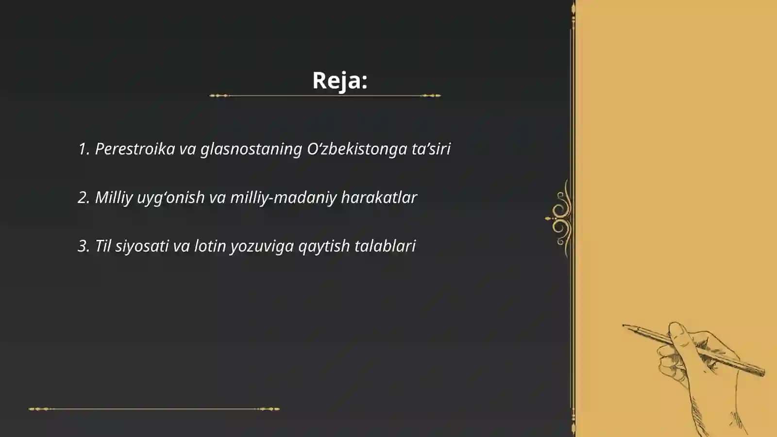 O'zbekistonda Ijtimoiy- Siyosiy Jarayonlar 2