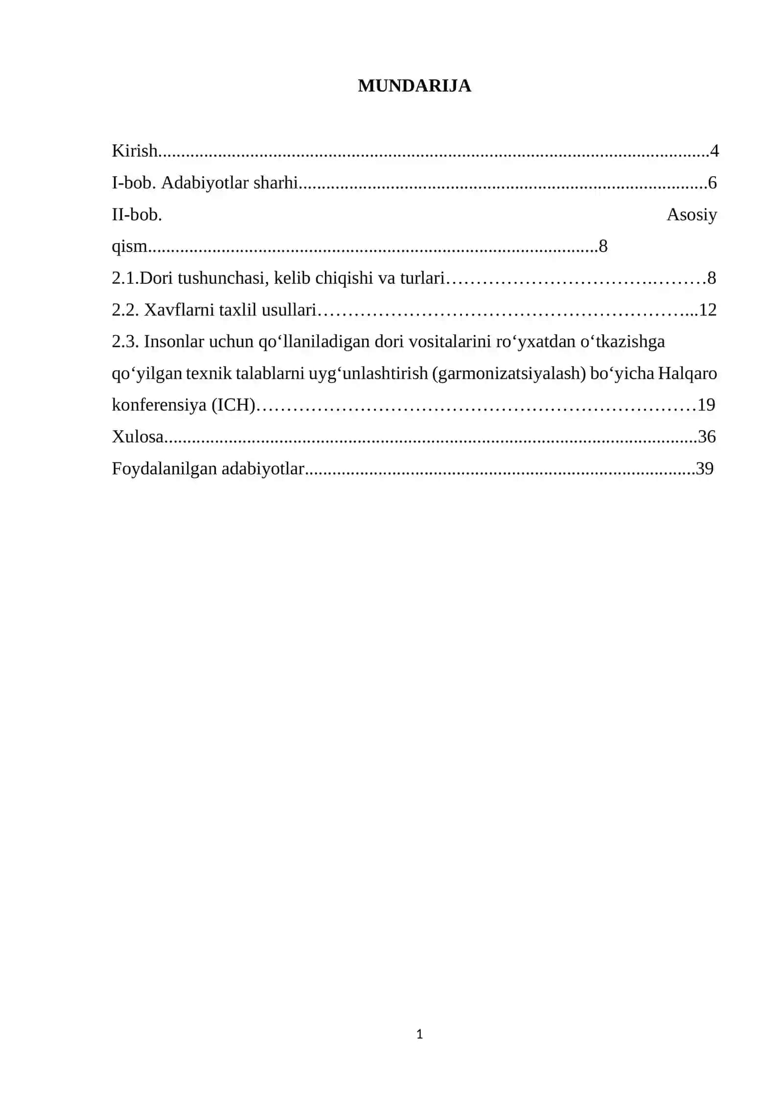 Dori vositalarini ishlab chiqishda bioinfarmatsion yondashuvlarini qo’llash 2