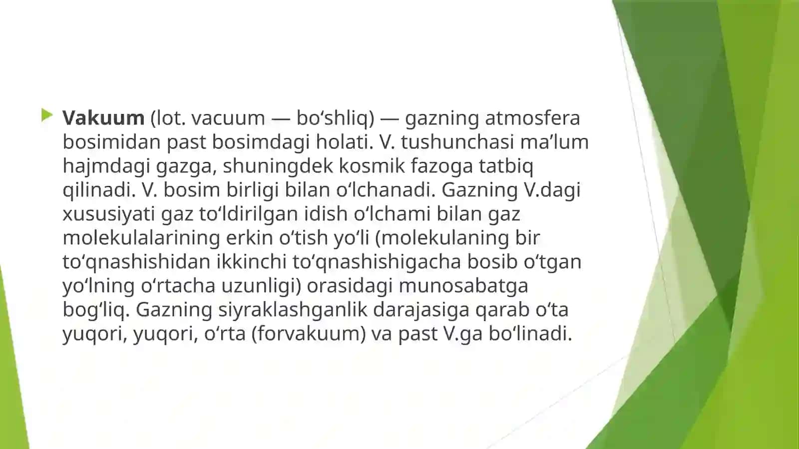 Vakuumda va gazlarda elektr toki 2