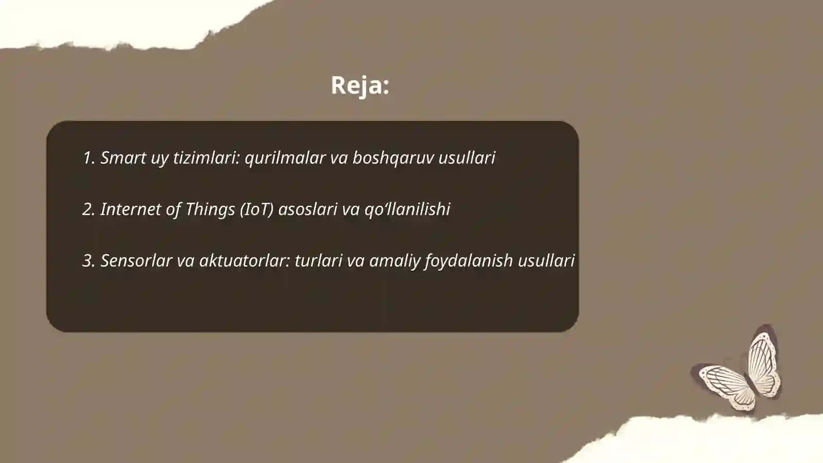 Smart texnologiyalar va ulardan foydalanish usul va vositalari 2