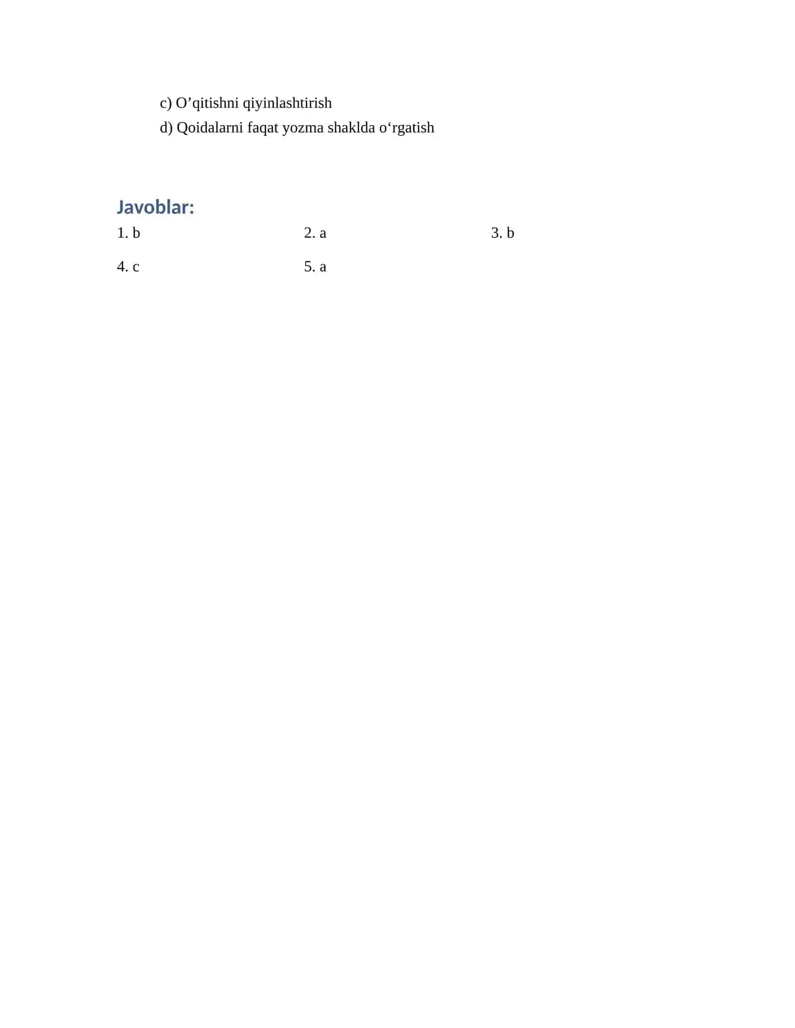 Boshlangʻich matematika darslarida qiziqarli matematikadan foydalanishning maqsad va vazifalari 2