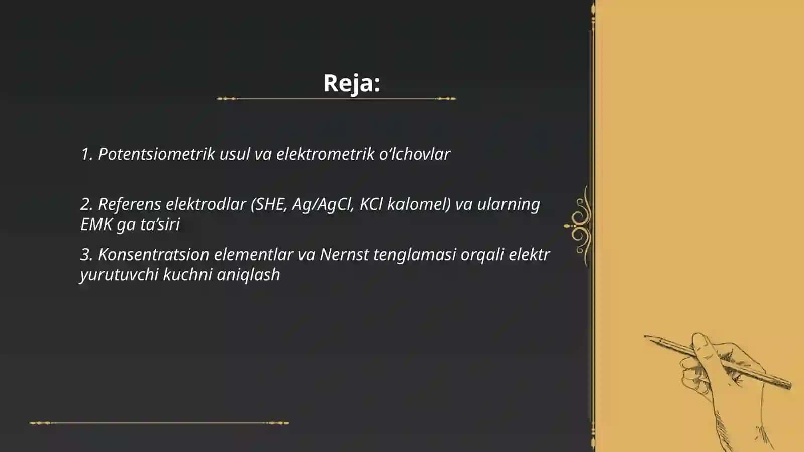 Elektir yurutuvchi kuchni aniqlash usullari 2