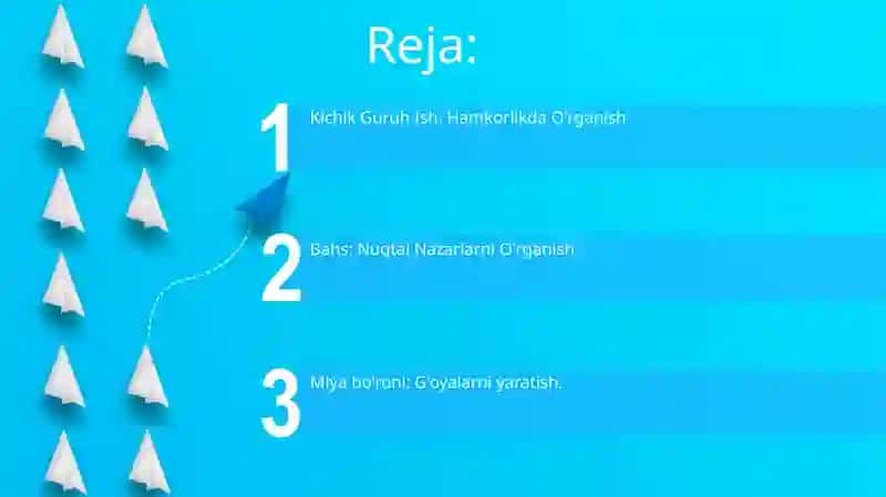 Didaktik jarayon loyihasi interfaol metodlari 2
