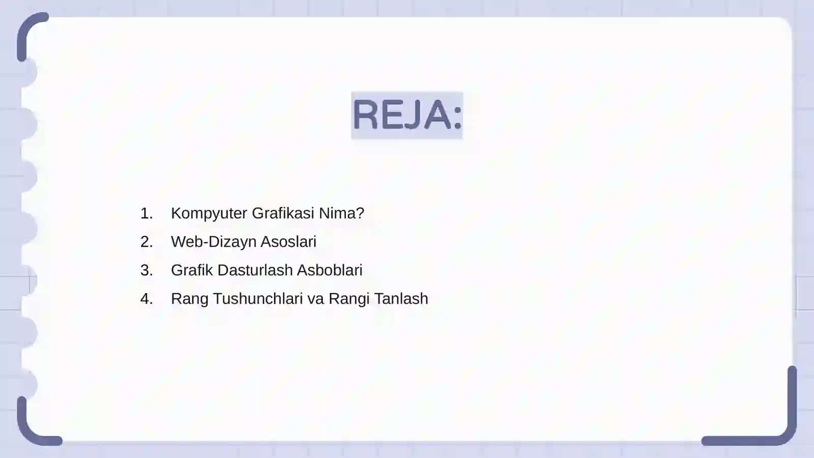 Kompyuter grafikasi va web-dizayn 2