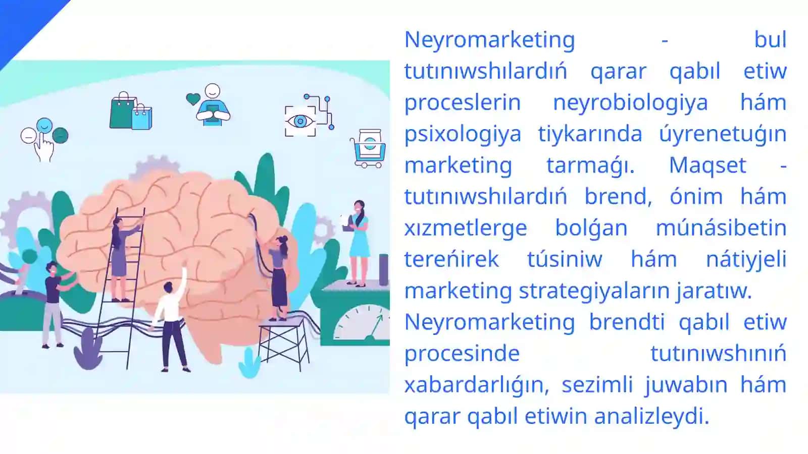 Neyromarketing hám brend qabıllawına tásiri 2