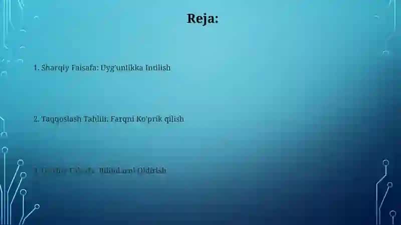 Falsafaning mohiyati boʻyicha Sharq va Gʻarb mutafakirlarining tasniflari 2