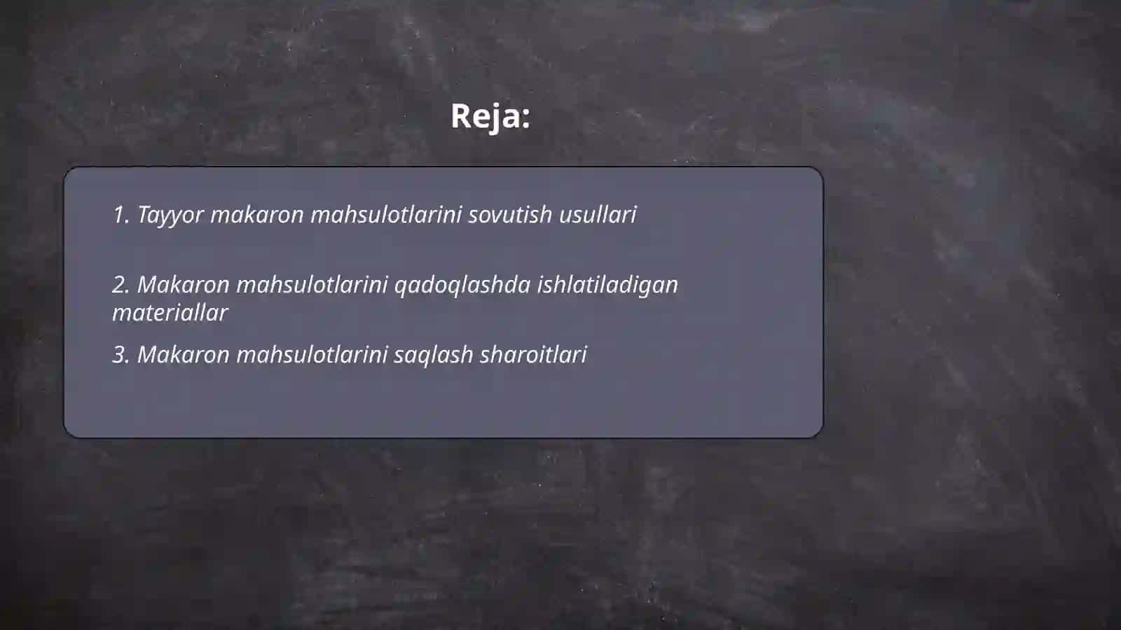 Tayyor makaron mahsulotlarini sovutish,qadoqlash va saqlash 2