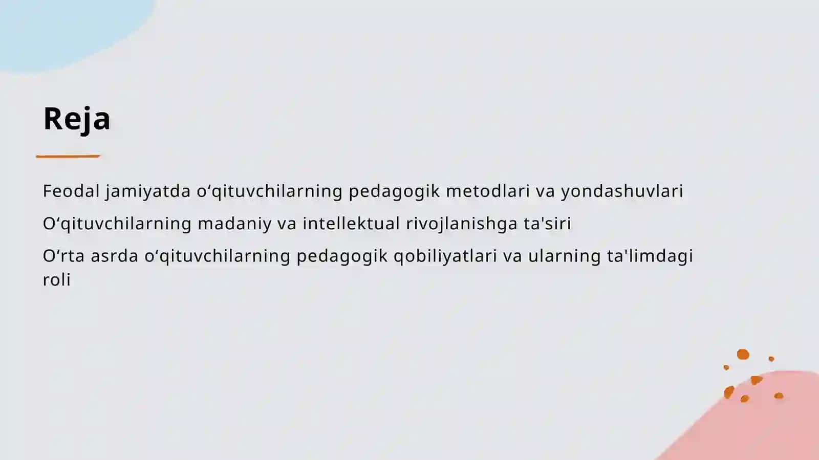 Feodalizm davrida oʻqituvchilarning pedagogik qobiliyat 2