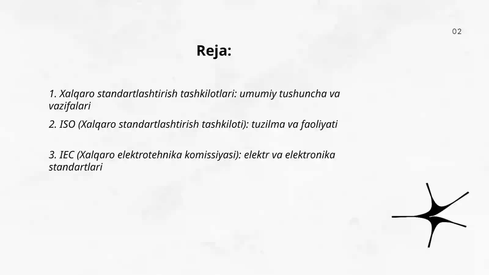 Xalqaro standartlashtirish tashkilotlari 2