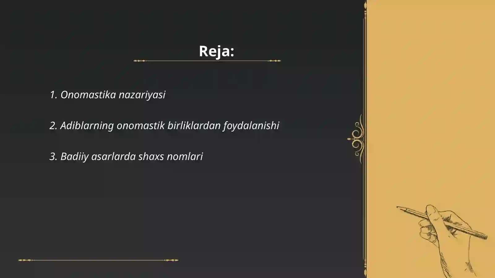 Adiblar asarlarida onomistik,evfemik va desfemik birliklar 2