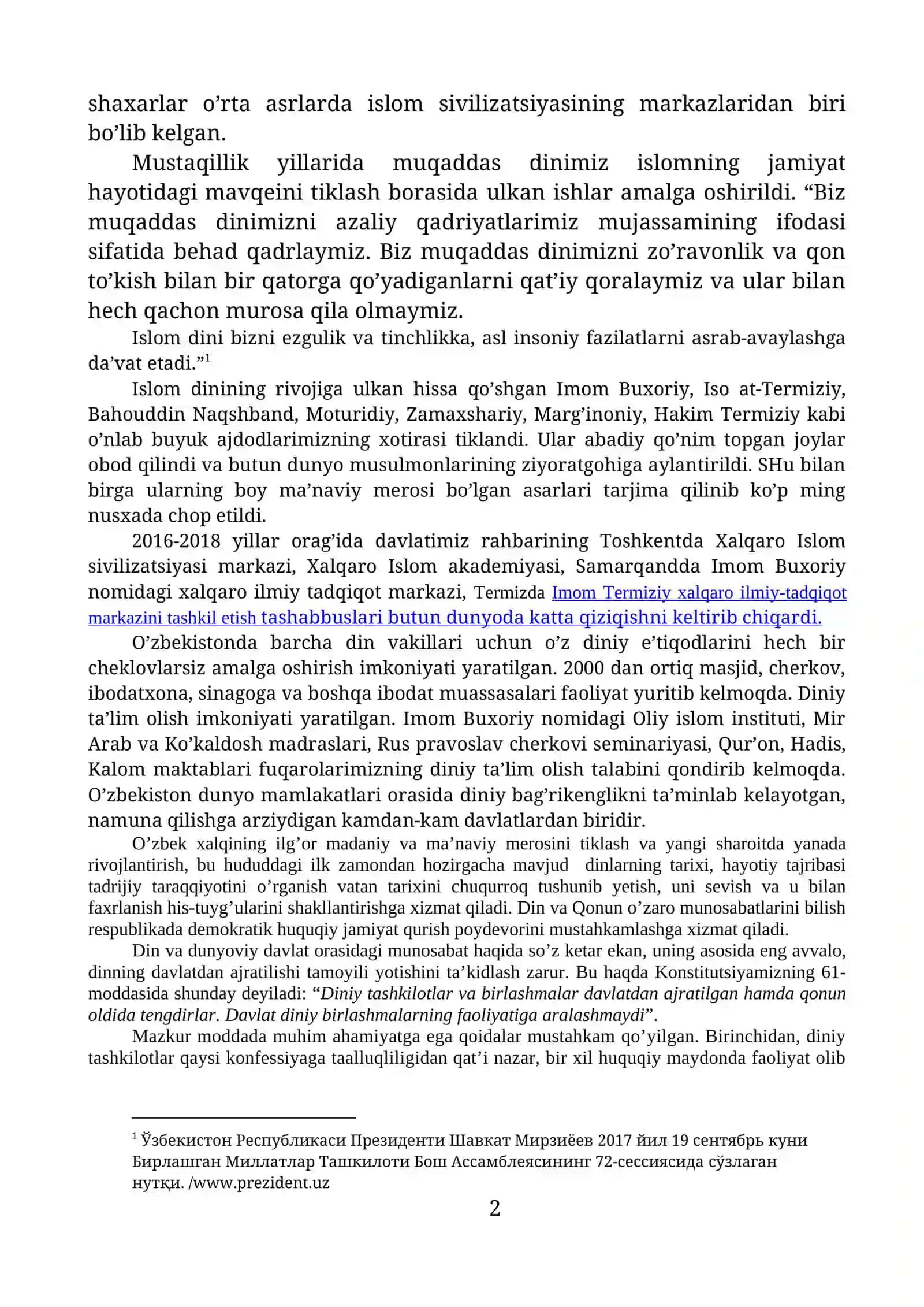 Dinshunoslik fanining predmeti, maqsadi va vazifalari 2