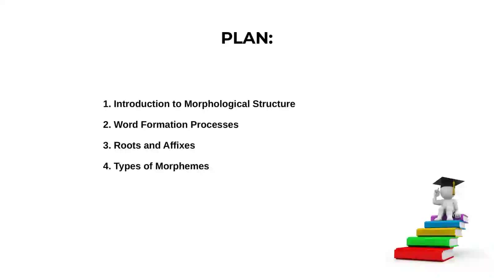 Morphological Structure or the english words 2