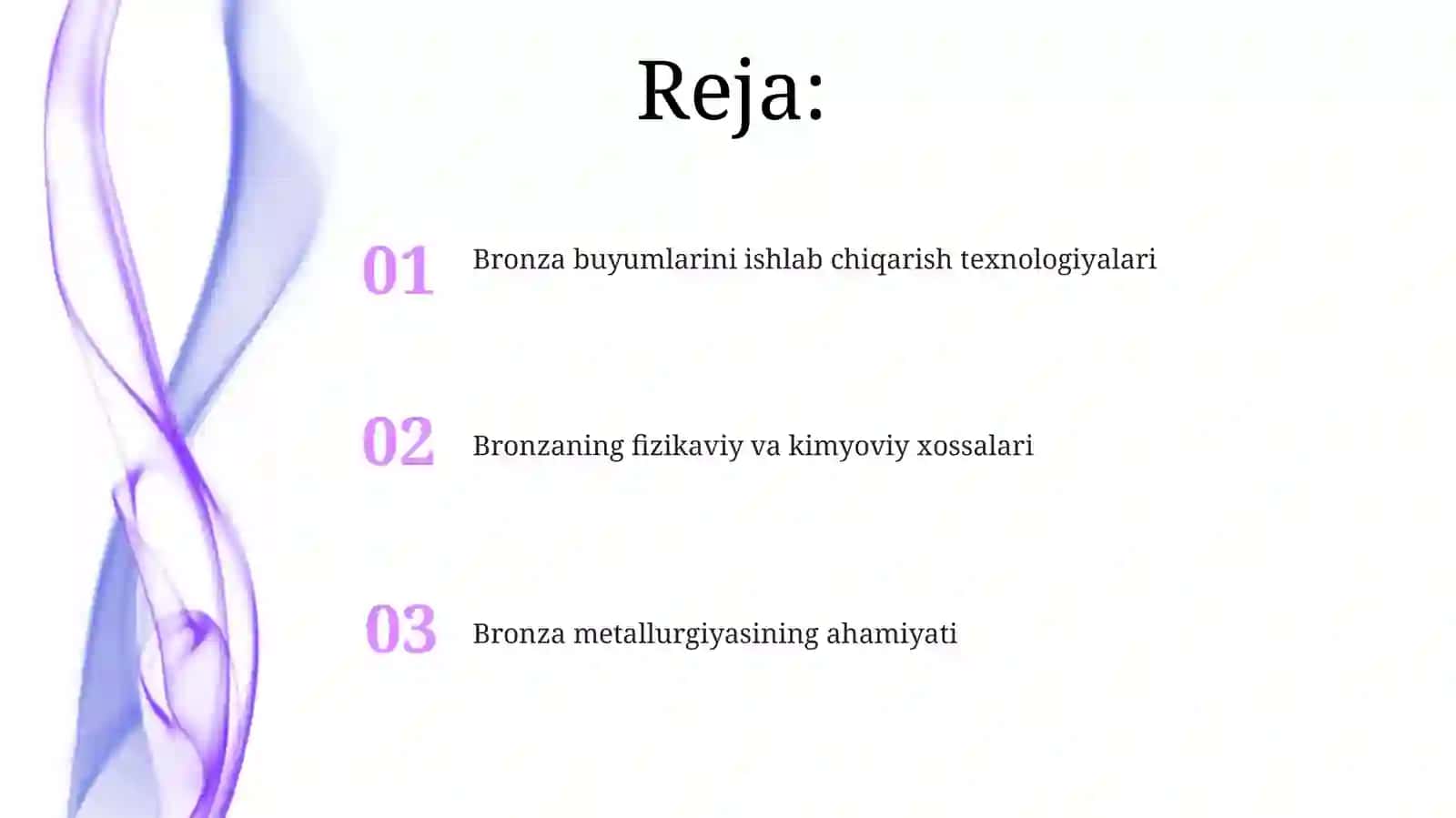 Bronzaning ahamiyati va xossalari 2