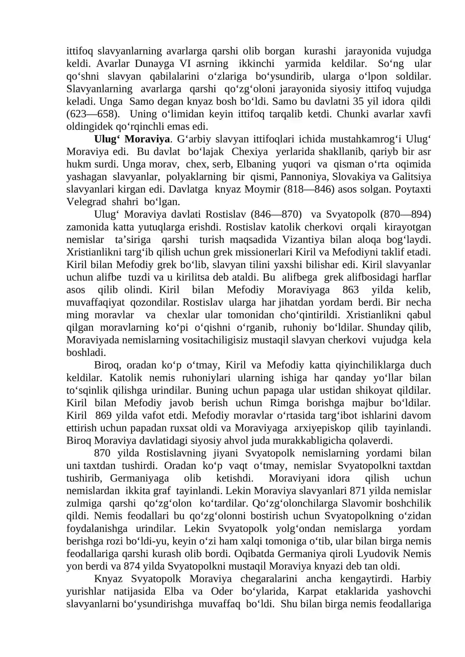 9-mavzu: Slavyan davlatlarining tashkil topishi 2