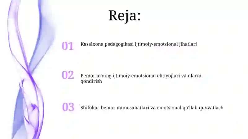 Kasalxona pedagogikasi ijtimoiy-emotsional jihatlari 2