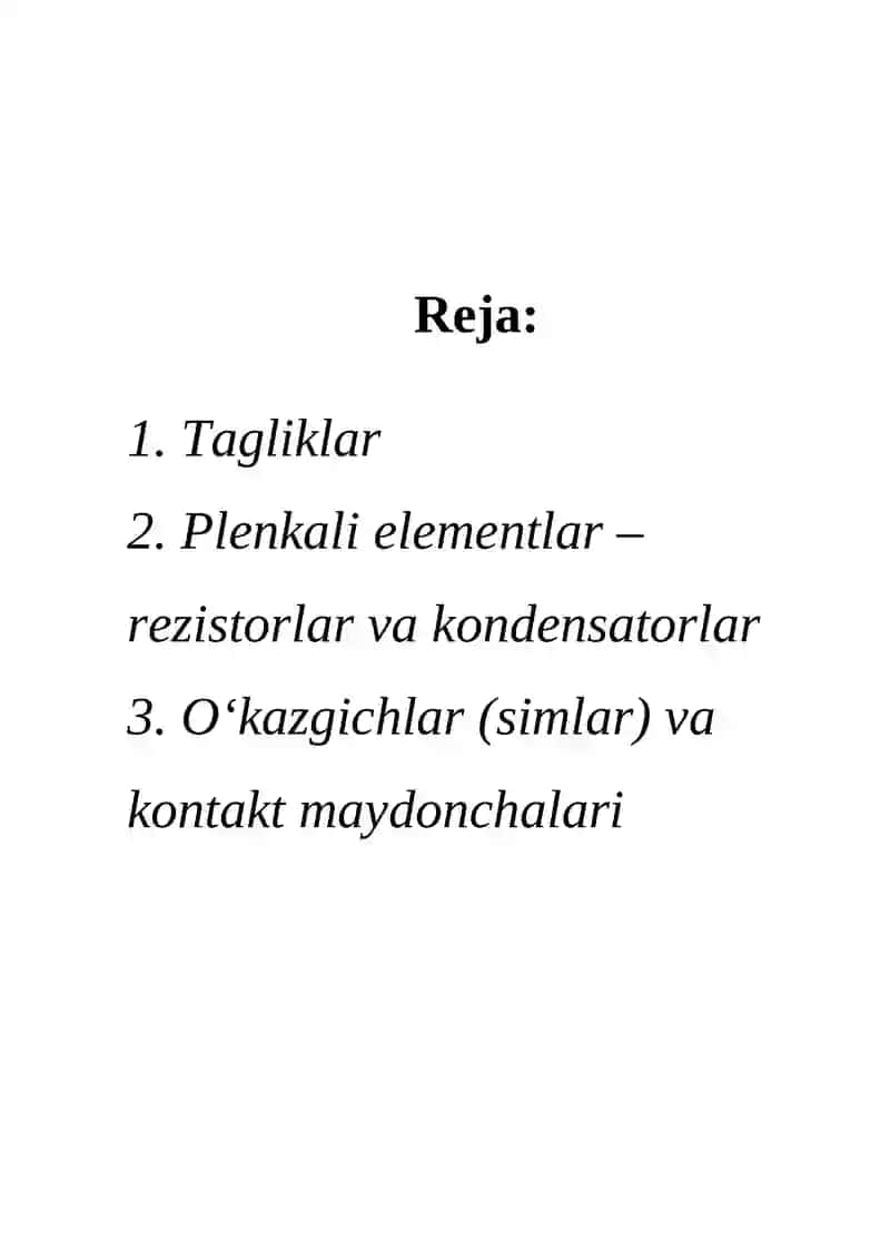Analogli integral sxemalar 2