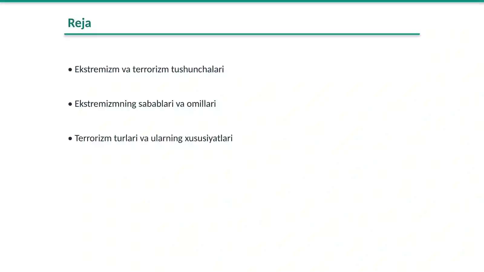 Ekstremizm va terrorizm jamiyat barqarorligiga tahdid 2