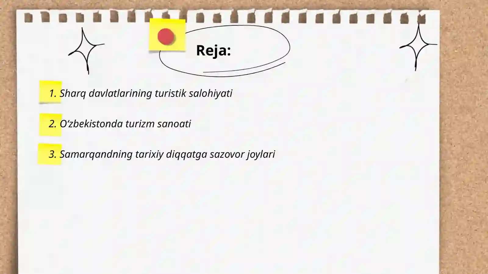 Yaqin sharq davlatlari turizmi 2