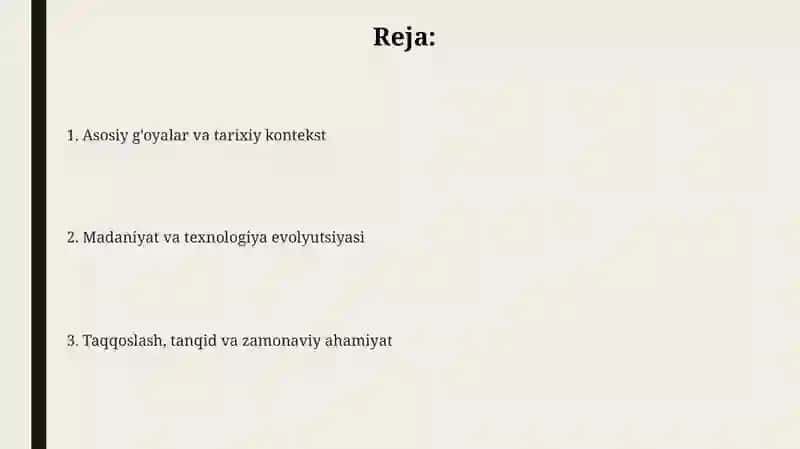 Avloniyning "Madaniyat to'lqinlari" va E.Tofflerning "Uchinchi to'lqin" asari 2