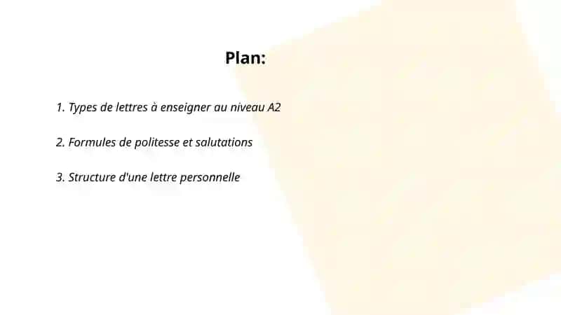 Méthode dʼenseignement de la rédaction de lettres aux apprenants de niveau A2 2