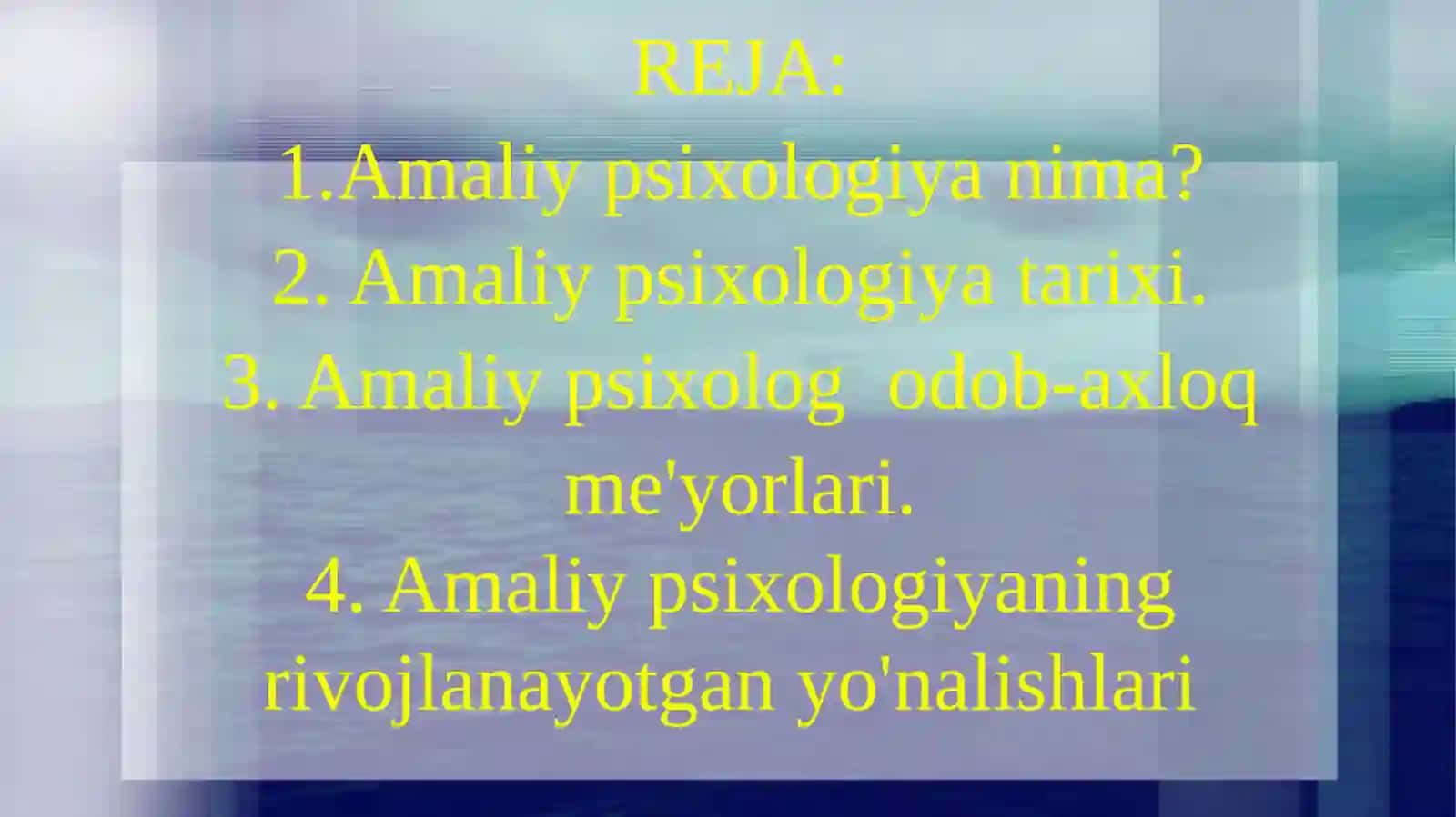 AmaliypsiXologiya fanining predmeti va rivojlanish tarixi 2