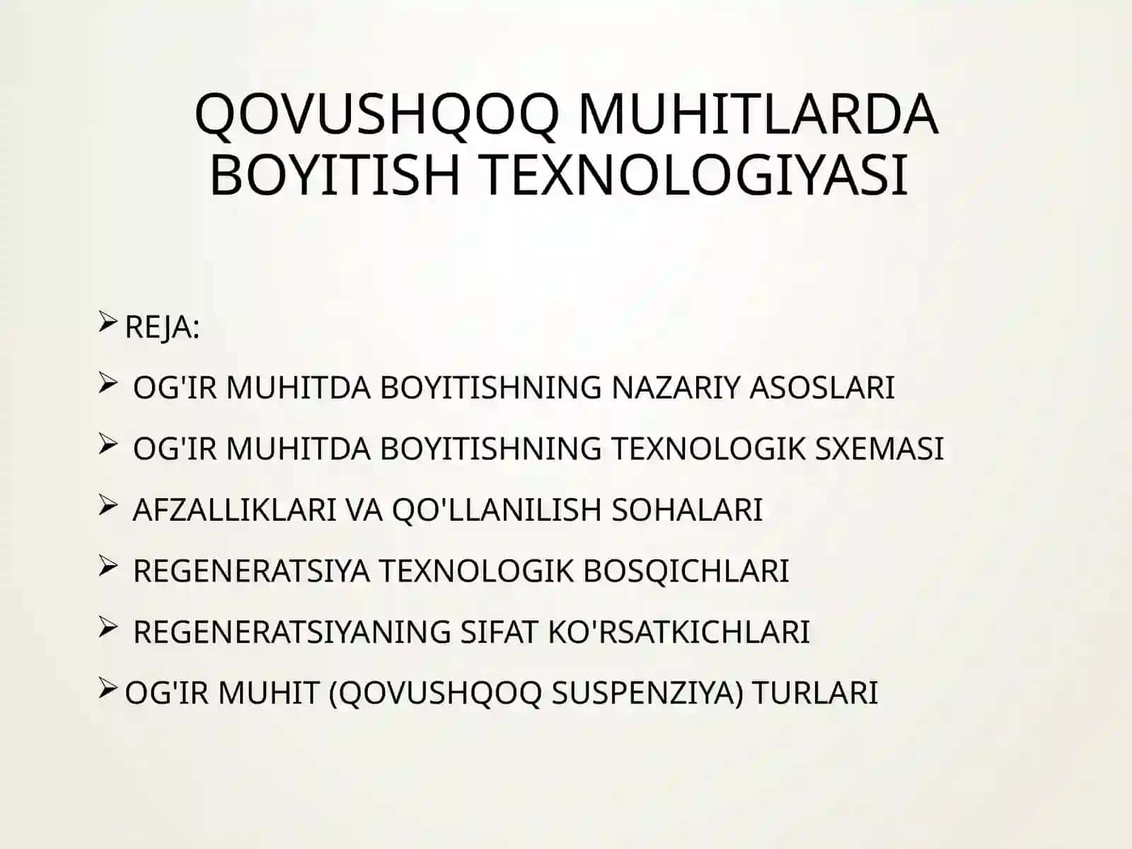 Qovushqoqmuhitlardaboyitishtexnologiyasi 2