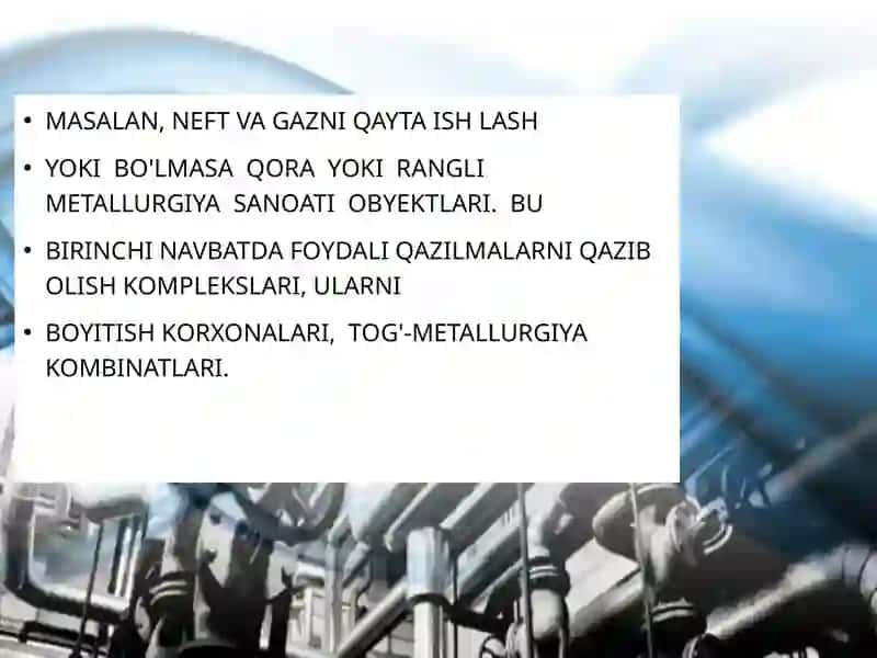Loyiha turlari 2